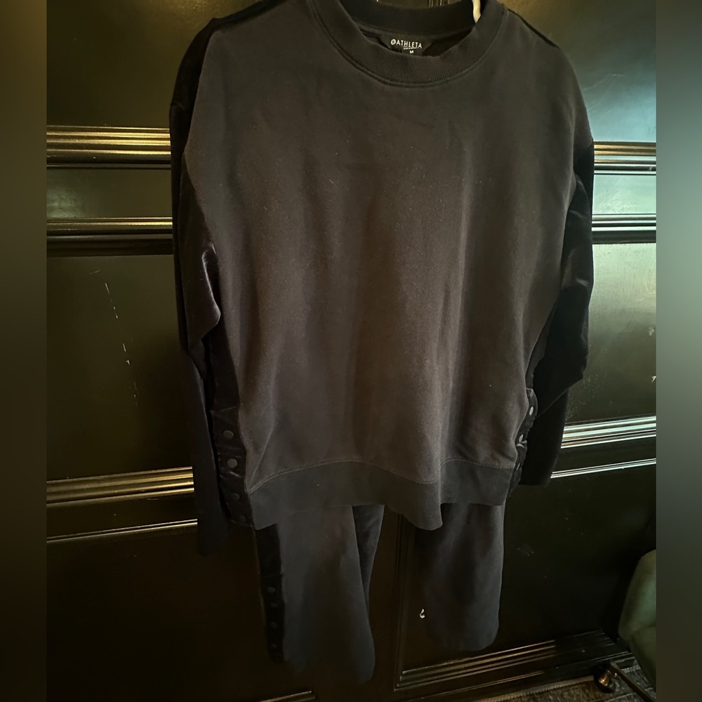 Athleta Black Athleisure Set